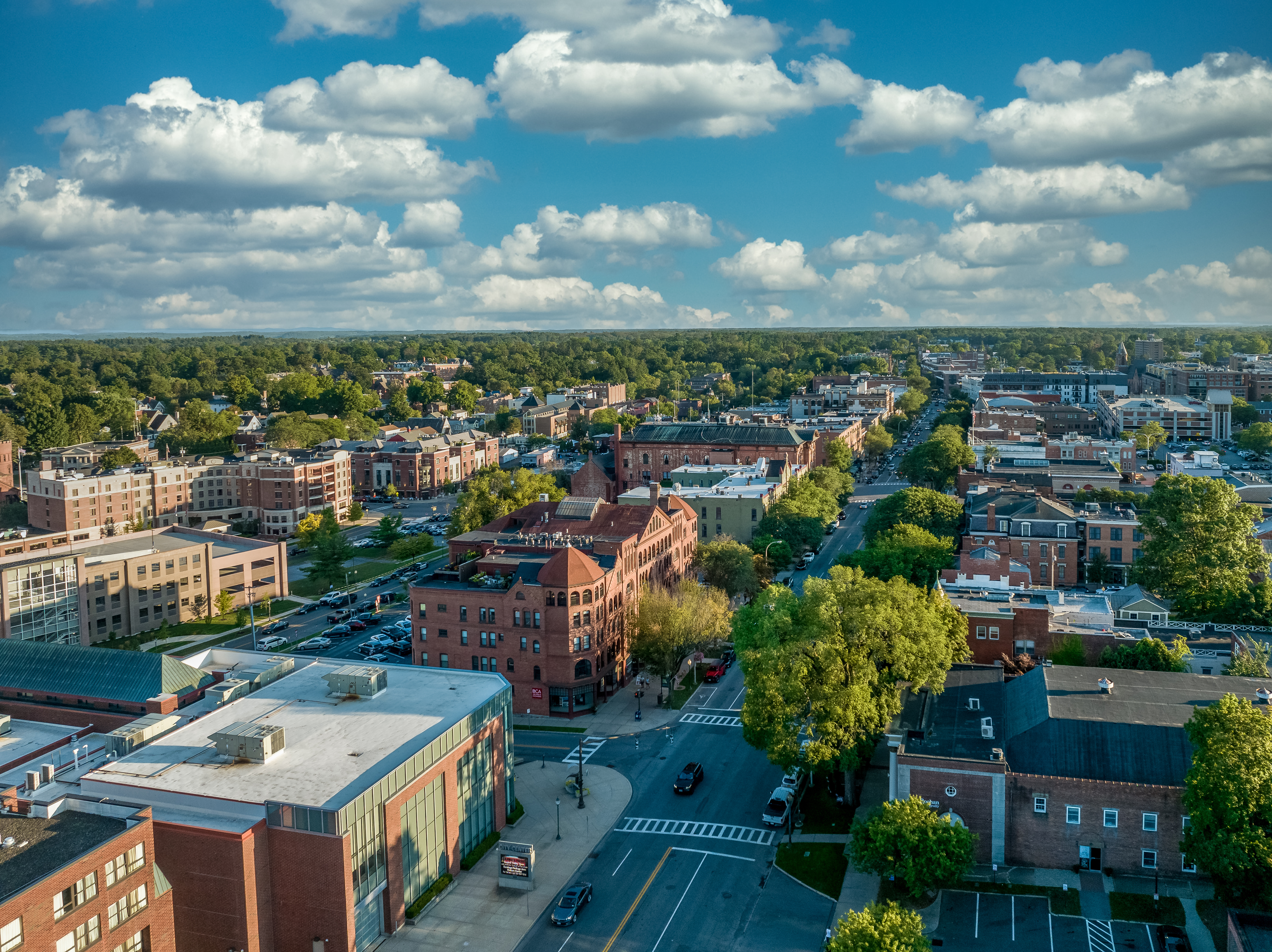 Downtown Saratoga Springs, New York